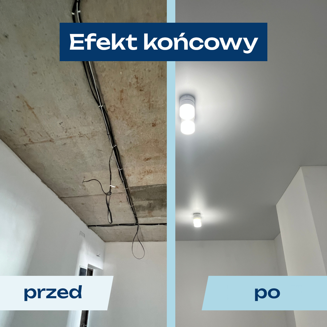 Sufit napinany "Zrób to sam" №1 (1*1,5m)